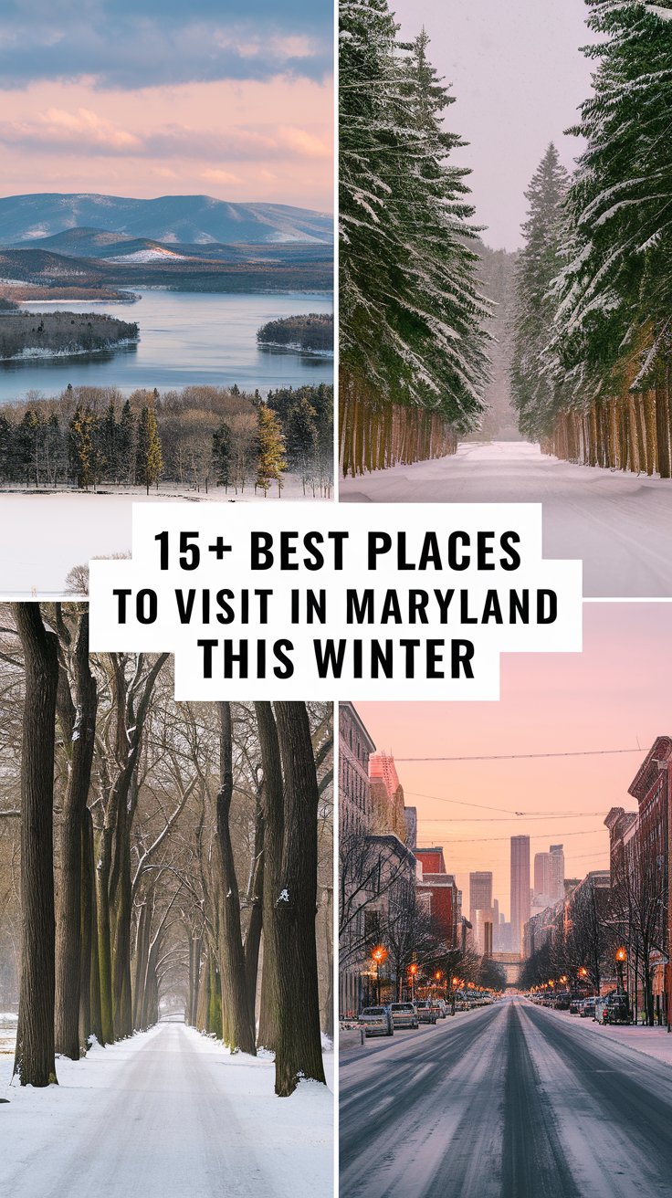 15+ Best Places To Visit In Maryland This Winter