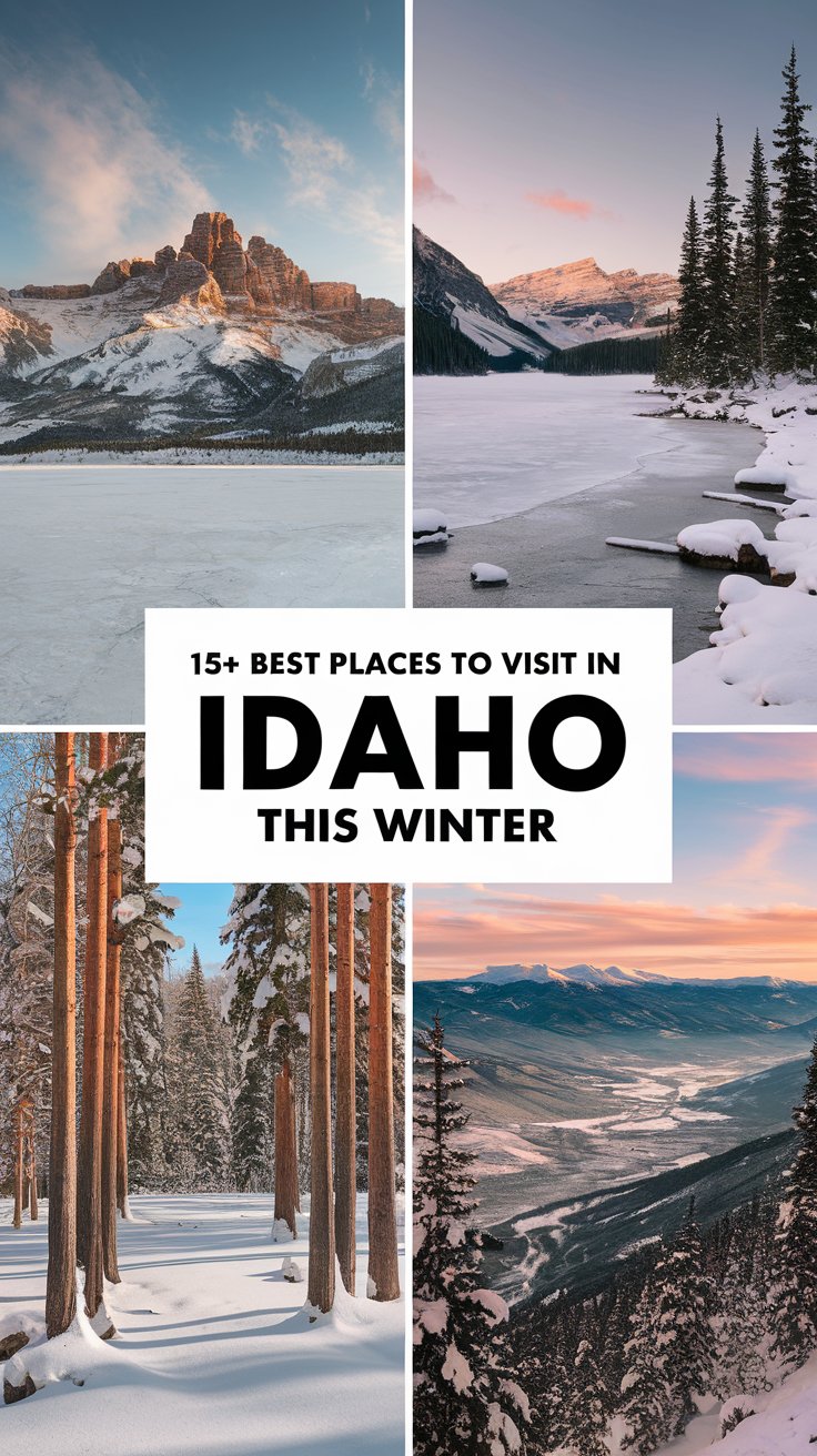 15+ Best Places To Visit In Idaho This Winter