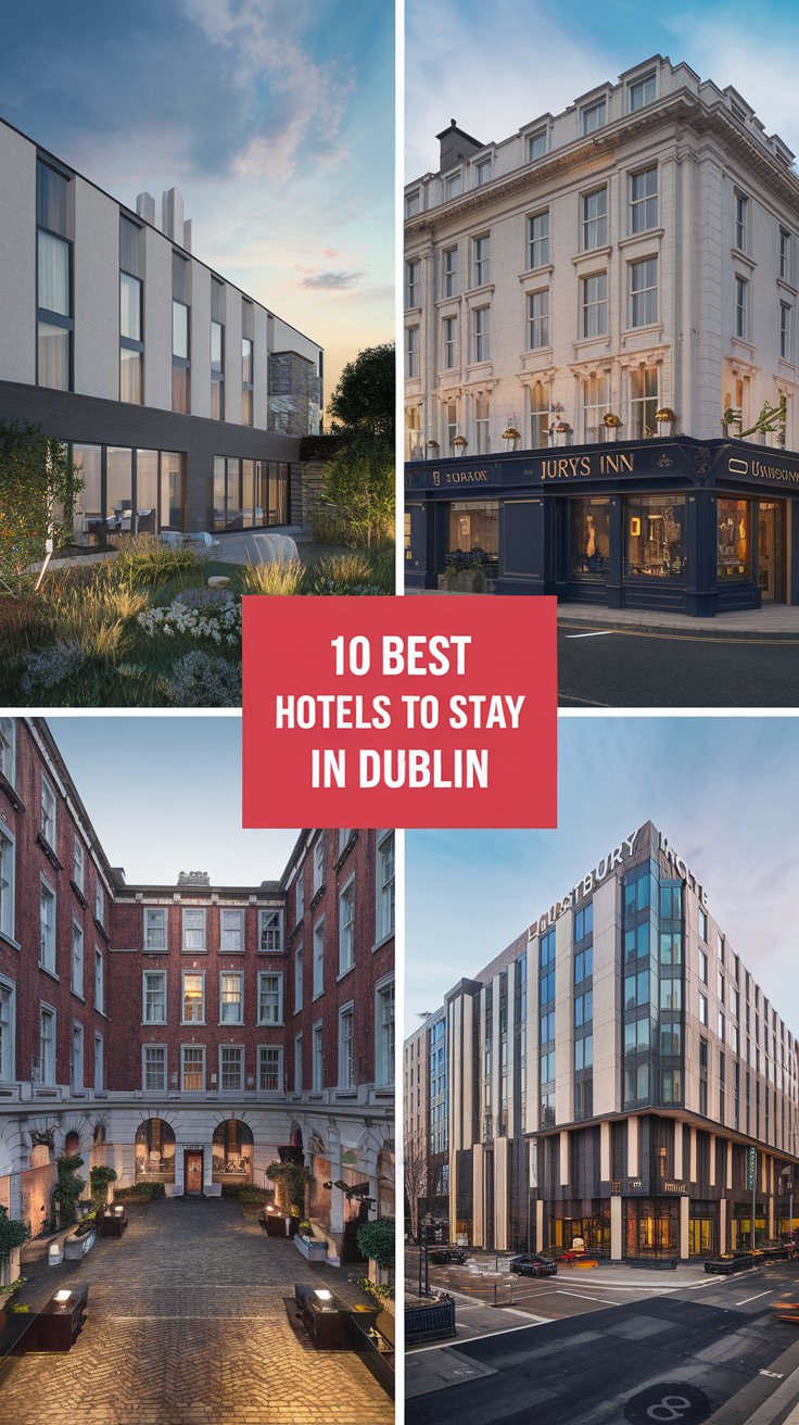 10 Best Hotels To Stay In Dublin, Republic of Ireland