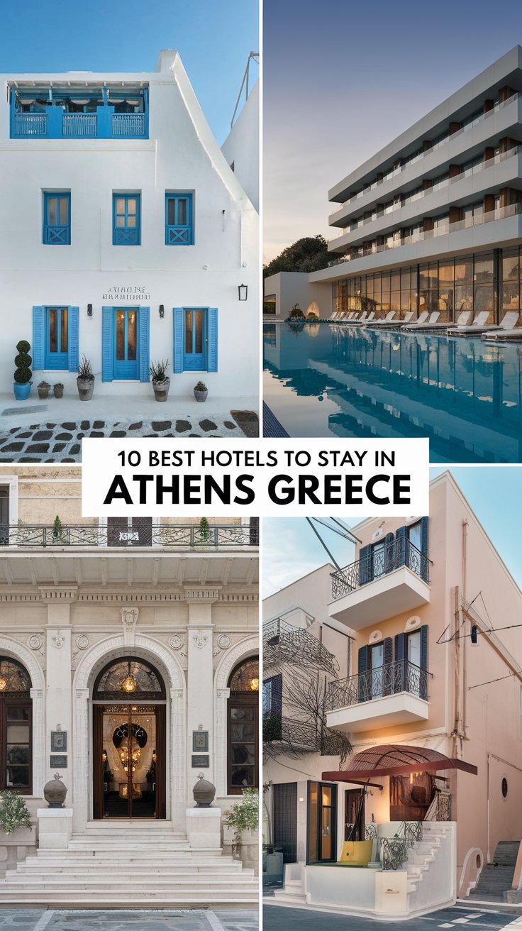 10 Best Hotels To Stay In Athens, Greece – Best For Comfort, Location, and Luxury