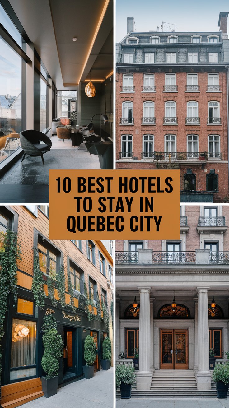 10 Best Hotels to Stay in Quebec City, Canada