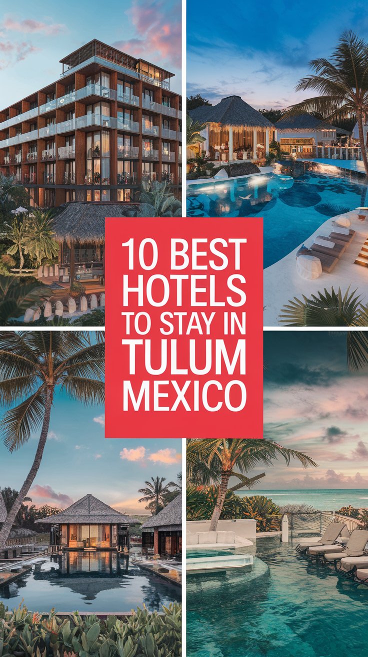 10 Best Hotels to Stay in Tulum, Mexico