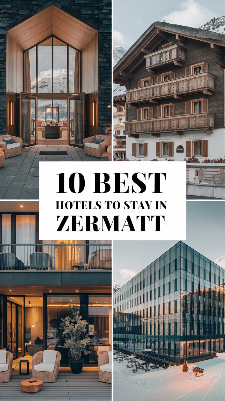 10 Best Hotels To Stay In Zermatt, Switzerland