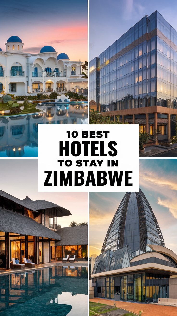 10 Best Hotels To Stay In Zimbabwe, Africa