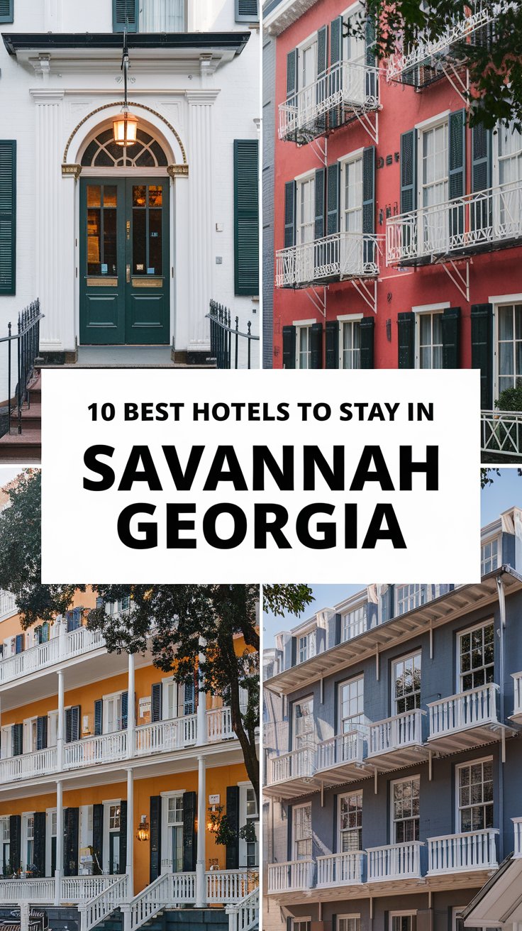 10 Best Hotels to Stay in Savannah, Georgia