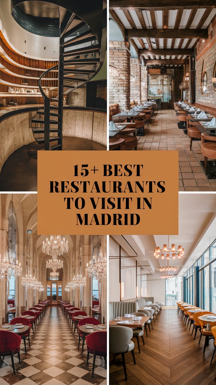 15+ Best Restaurants To Visit In Madrid