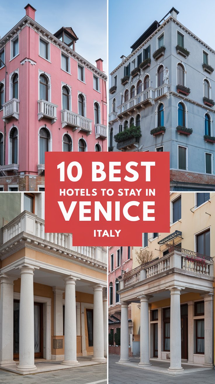10 Best Hotels To Stay In Venice, Italy