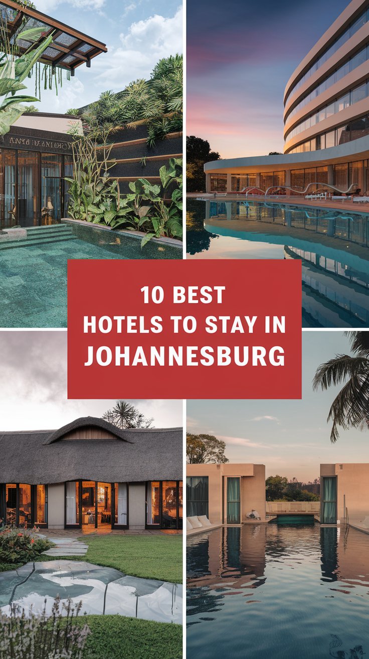 10 Best Hotels To Stay In Johannesburg, South Africa