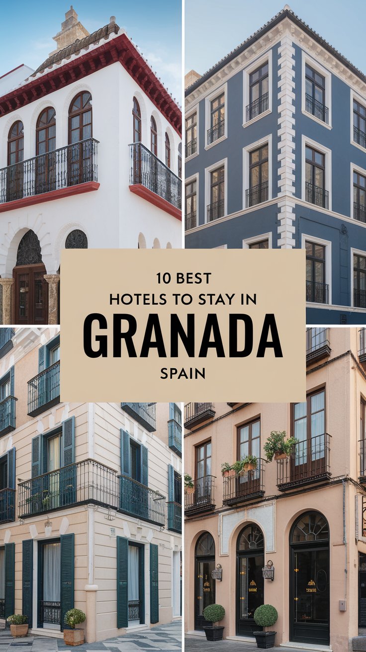 10 Best Hotels To Stay In Granada, Spain