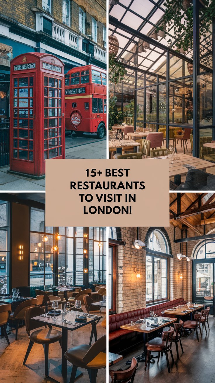 15+ Best Restaurants To Visit In London