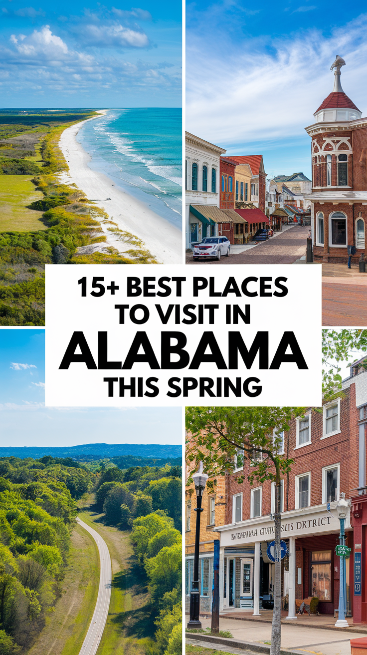 15+ Best Places To Visit In Alabama This Spring.