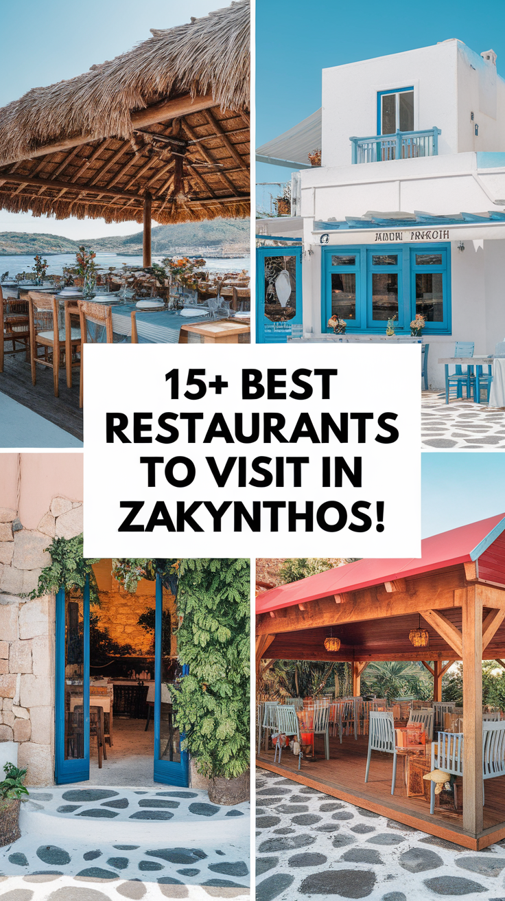 15+ Best Restaurants To Visit In Zakynthos