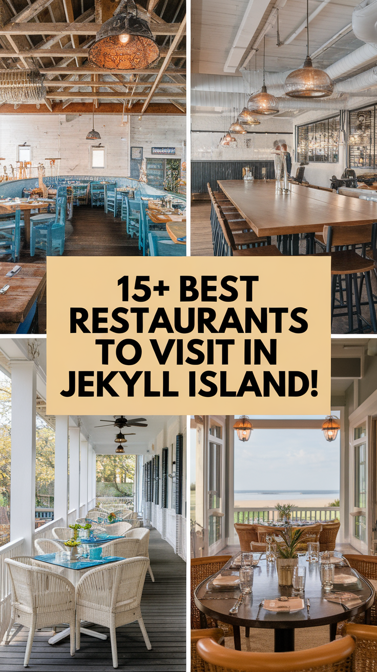 15+ Best Restaurants To Visit In Jekyll Island