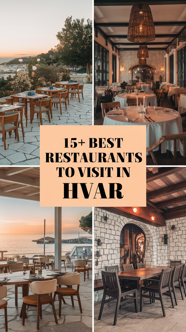 15+ Best Restaurants To Visit In Hvar