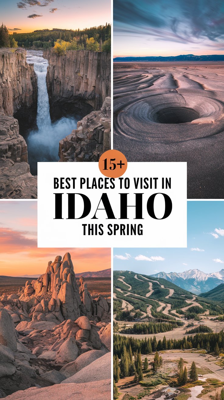 15+ Best Places to Visit in Idaho This Spring