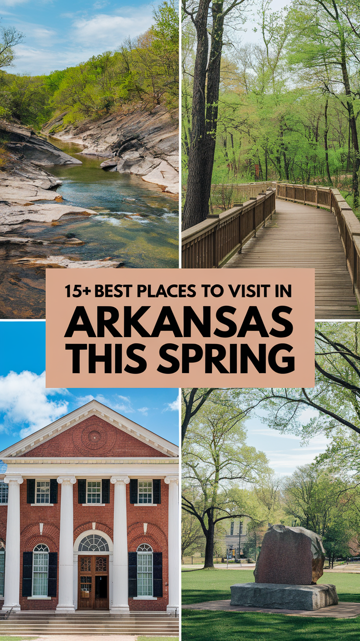 15+ Best Places to Visit in Arkansas This Spring