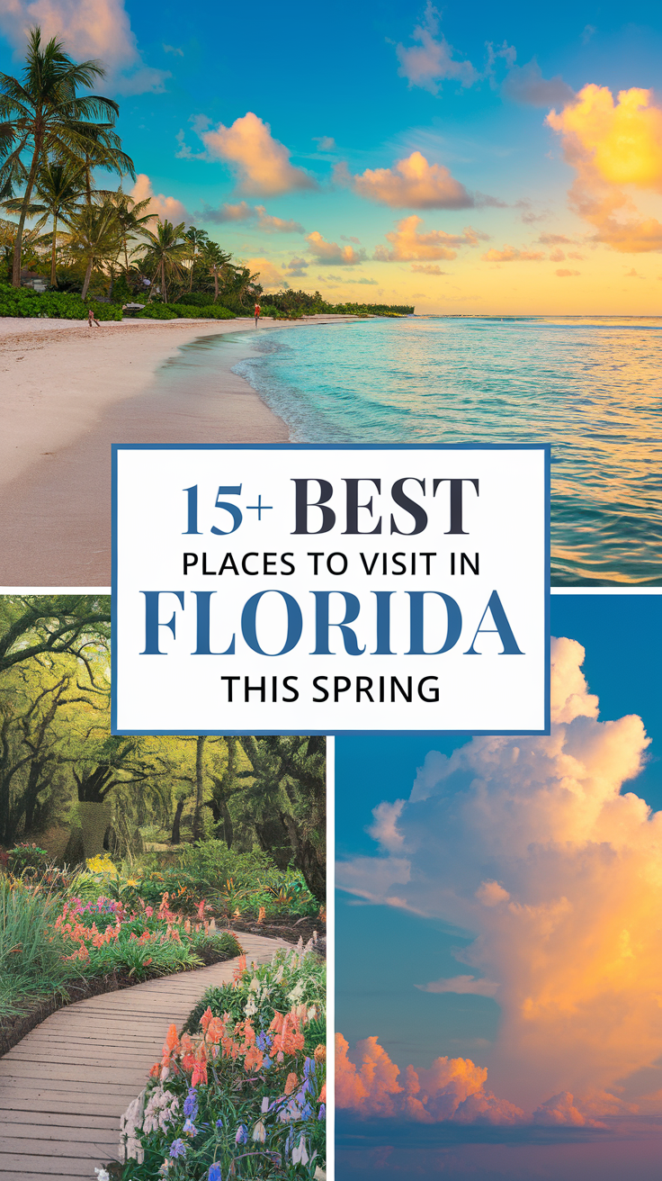 15+ Best Places to Visit in Florida This Spring