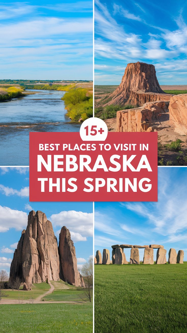 15+ Best Places to Visit in Nebraska This Spring
