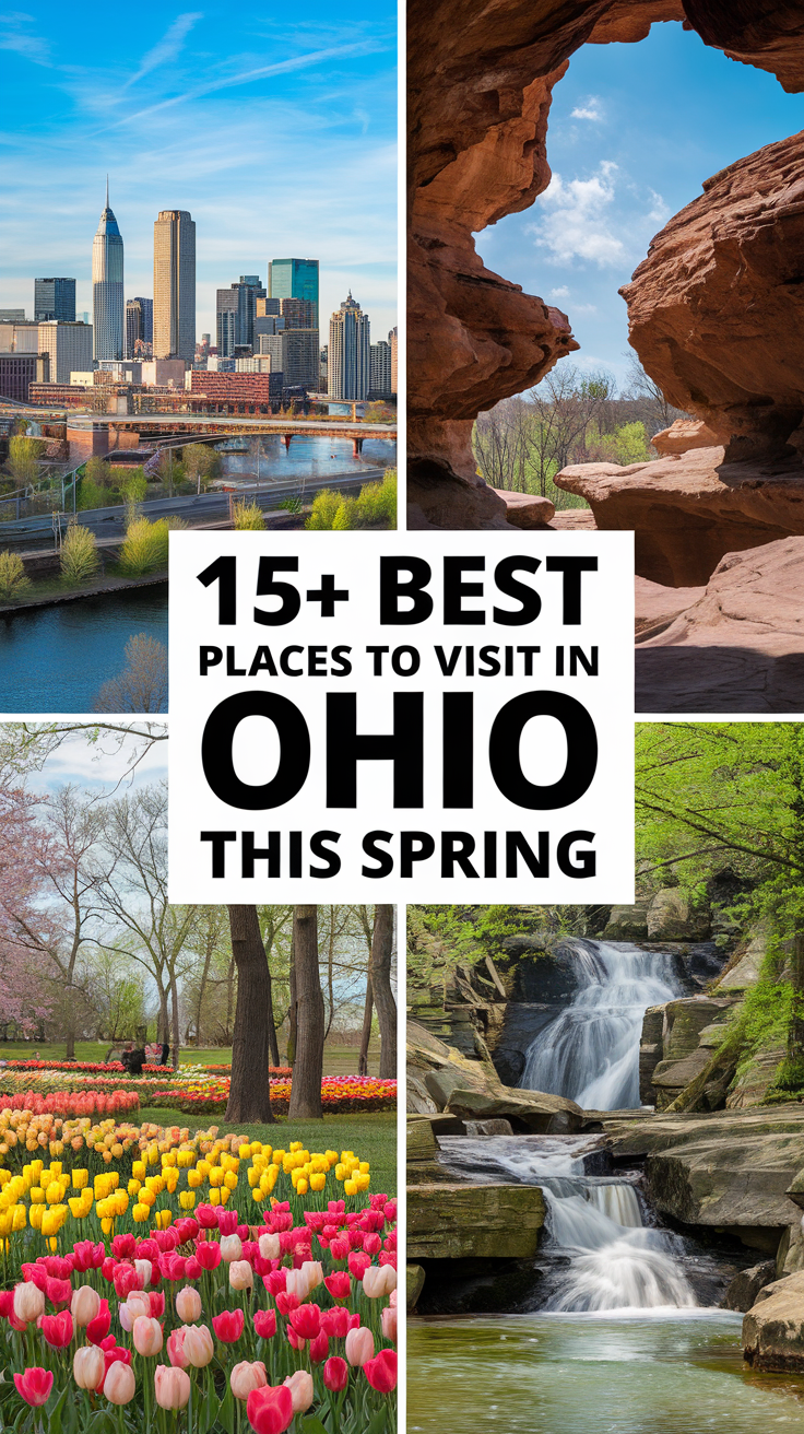 15+ Best Places To Visit In Ohio This Spring.