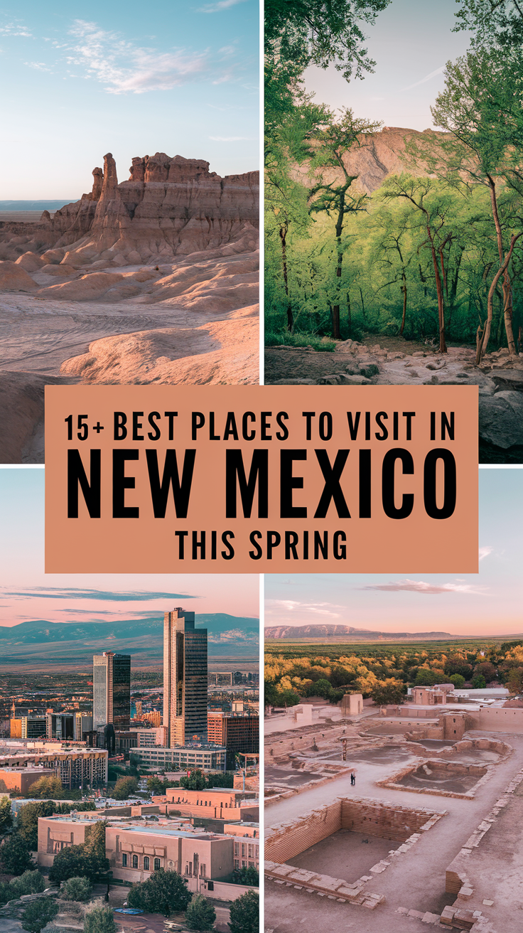 15+ Best Places To Visit In New Mexico This Spring.
