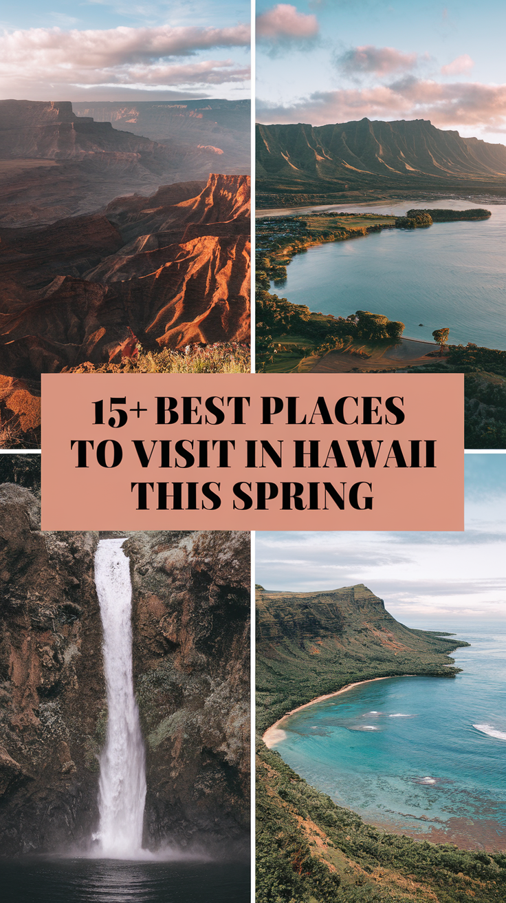 15+ Best Places To Visit In Hawaii This Spring.