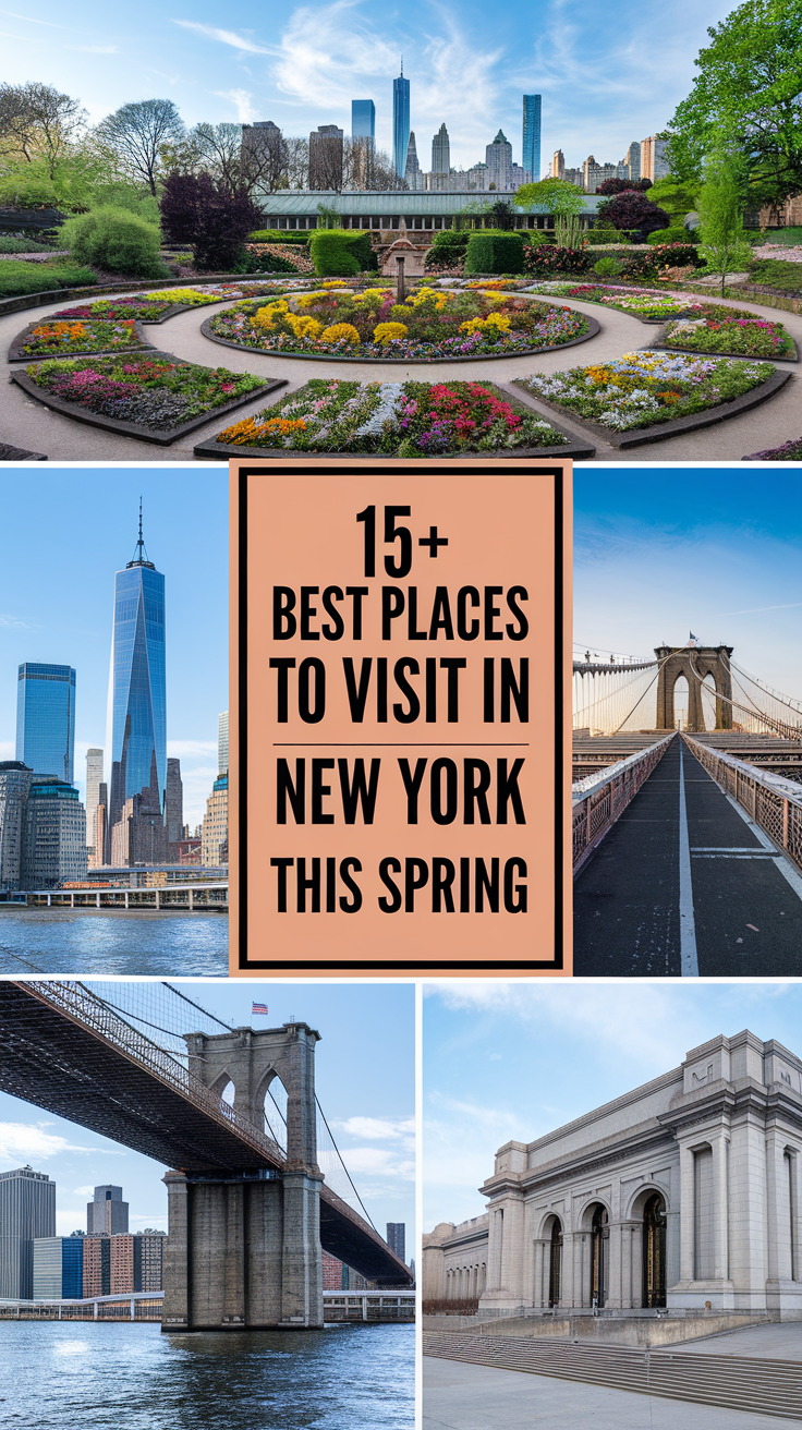 15+ Best Places to Visit in New York This Spring