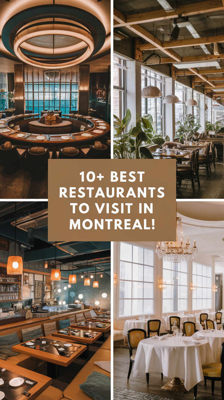 10+ Best Restaurants To Visit In Montreal