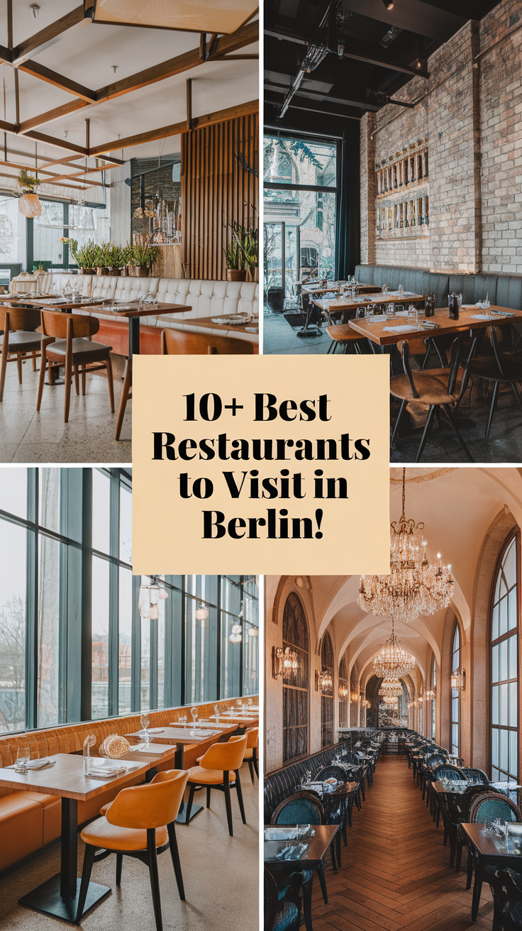 10+ Best Restaurants To Visit In Berlin