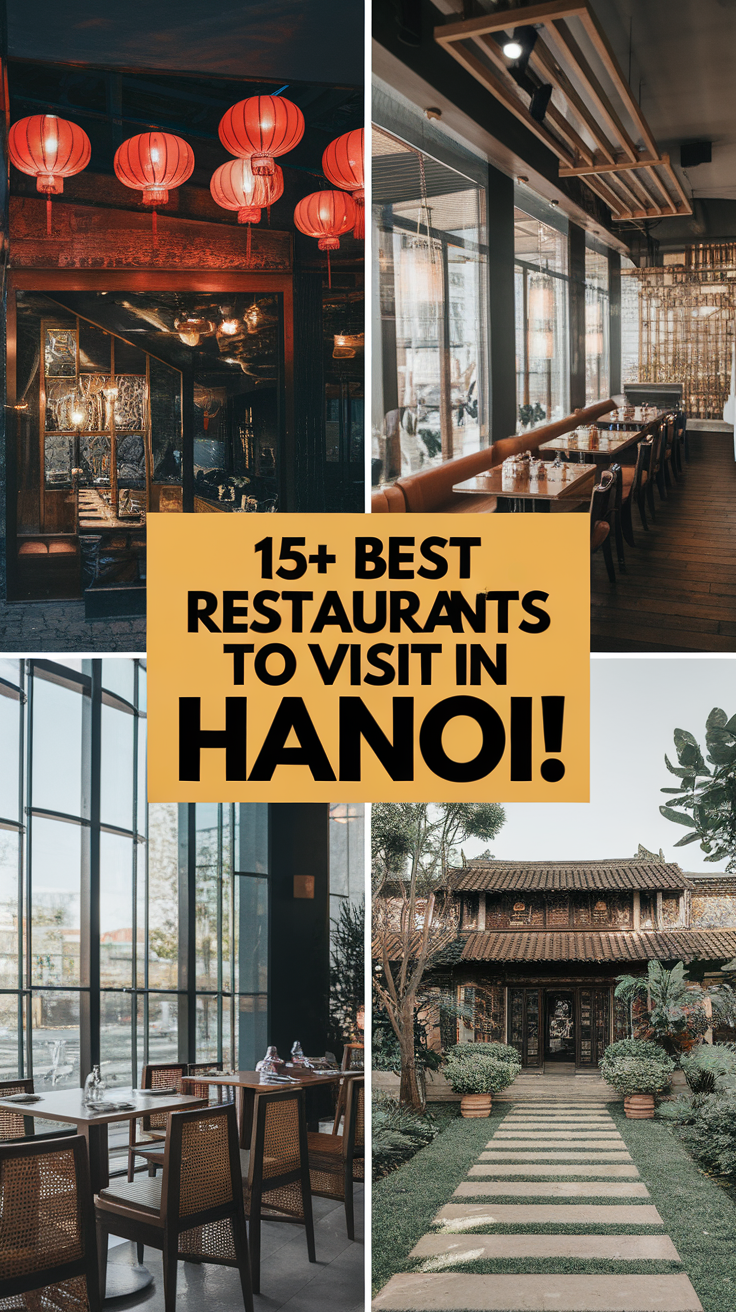 15+ Best Restaurants To Visit In Hanoi