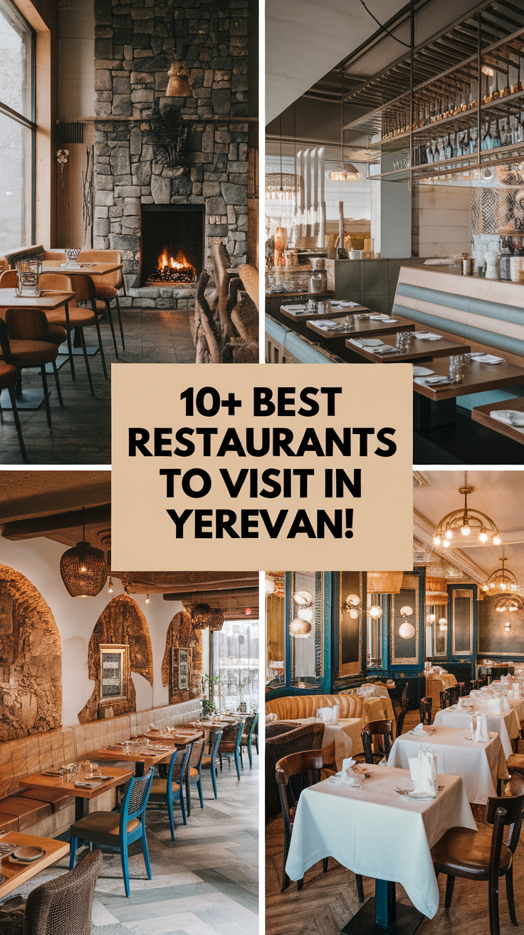 10+ Best Restaurants To Visit In Yerevan