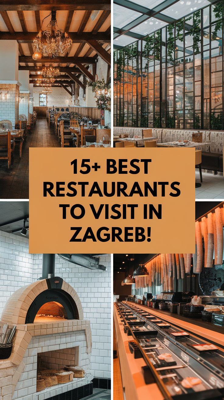 15+ Best Restaurants To Visit In Zagreb