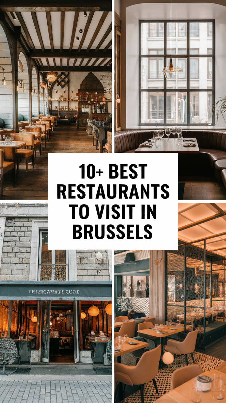 10+ Best Restaurants To Visit In Brussels: