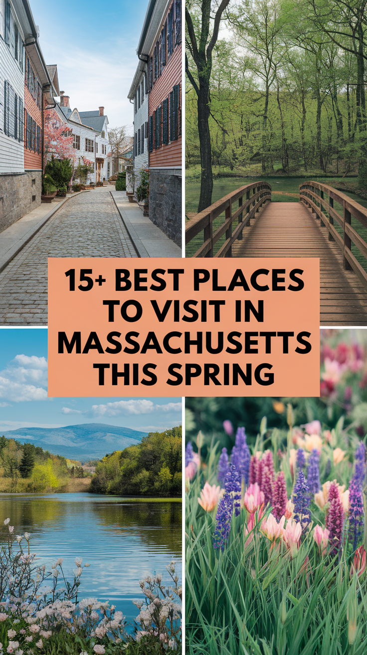 15+ Best Places To Visit In Massachusetts This Spring.