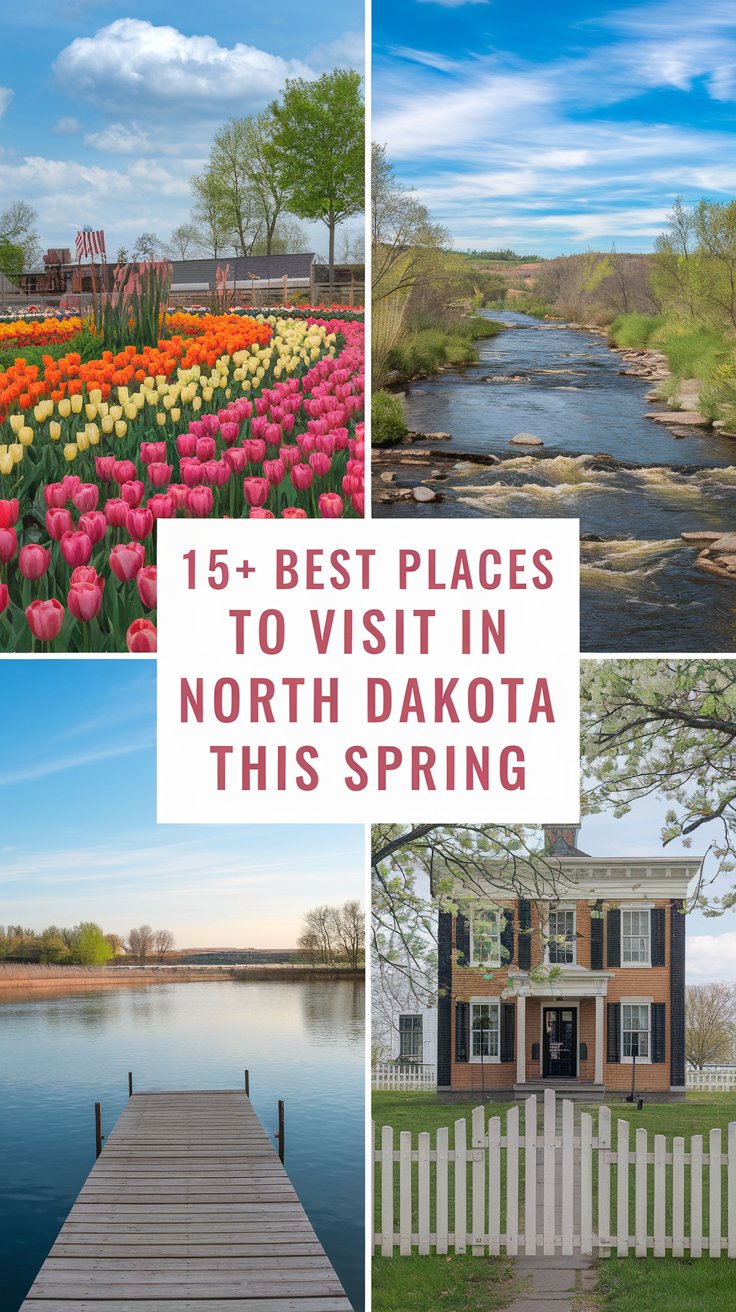 15+ Best Places to Visit in North Dakota This Spring
