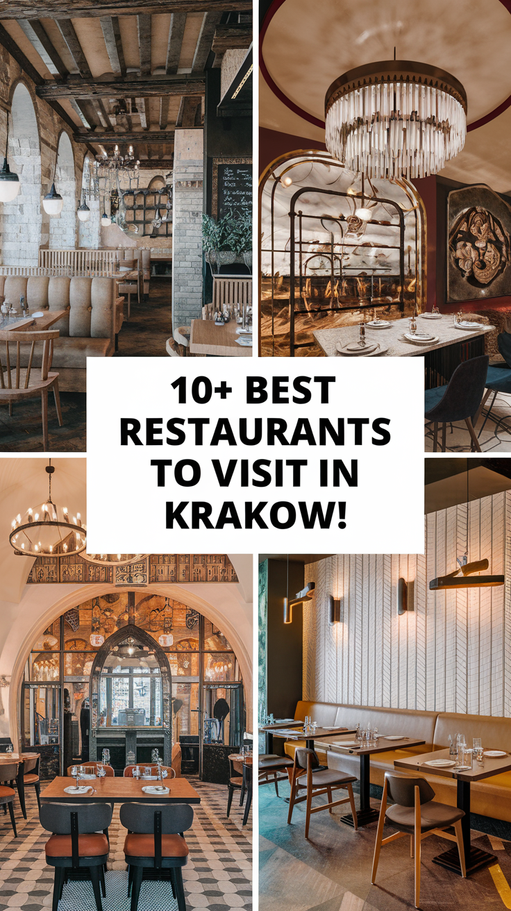 10+ Best Restaurants To Visit In Krakow