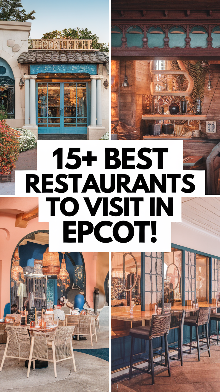 15+ Best Restaurants to Visit in Epcot