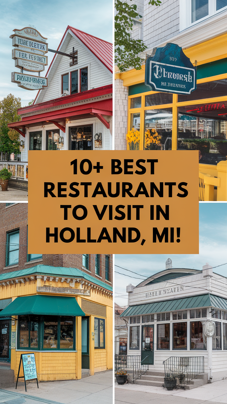 10+ Best Restaurants To Visit In Holland, MI