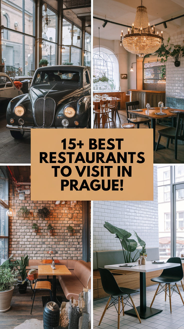 15+ Best Restaurants To Visit In Prague