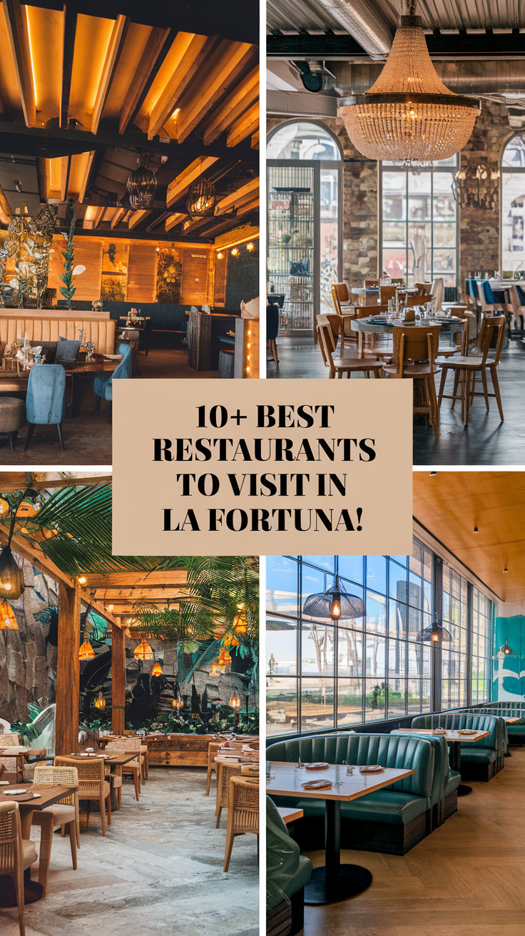 10+ Best Restaurants To Visit In La Fortuna