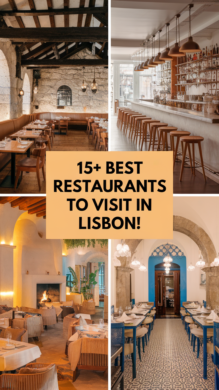 15+ Best Restaurants To Visit In Lisbon