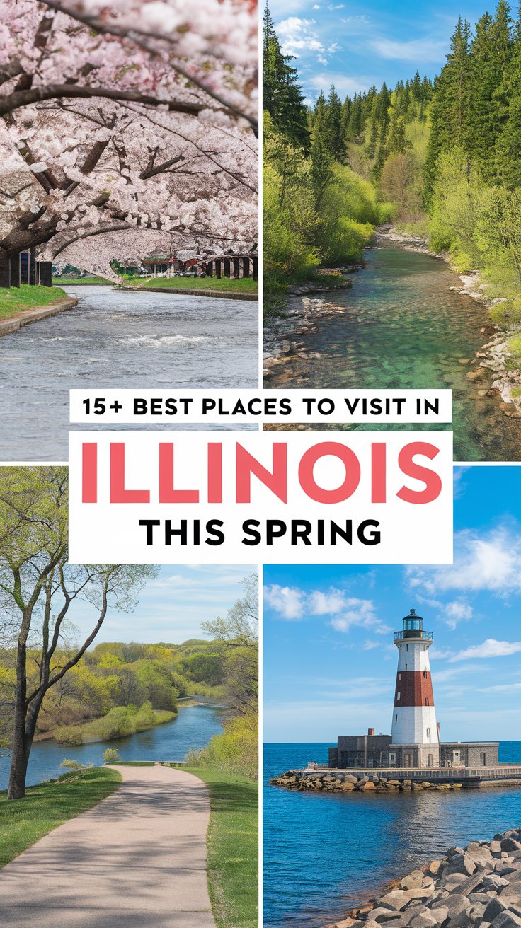 15+ Best Places To Visit In Illinois This Spring.