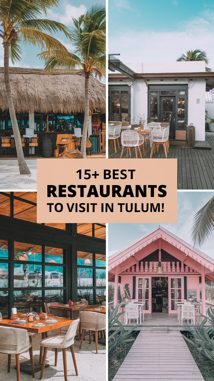 15+ Best Restaurants To Visit In Tulum