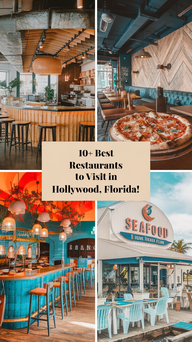 10+ Best Restaurants To Visit In Hollywood, Florida