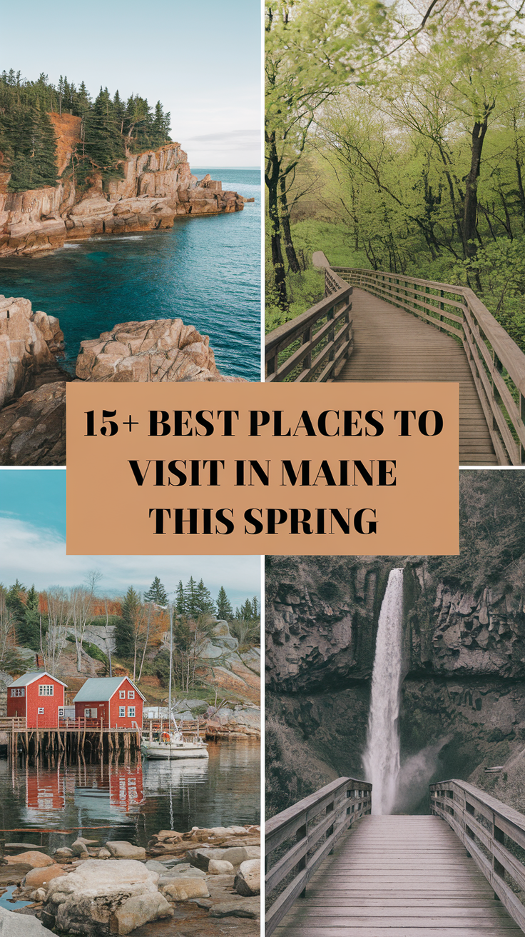 15+ Best Places To Visit In Maine This Spring.