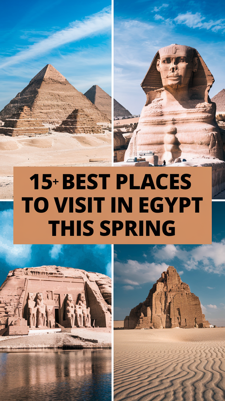 15+ Best Places to Visit in Egypt This Spring