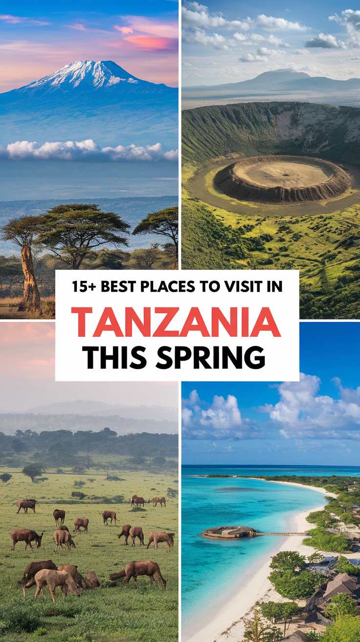 15+ Best Places to Visit in Tanzania This Spring