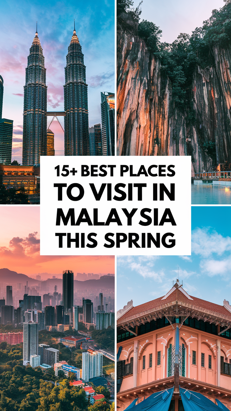 15+ Best Places to Visit in Malaysia This Spring