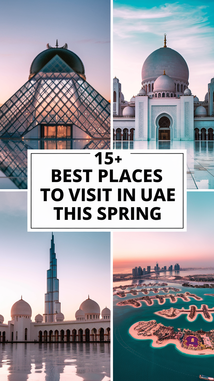 15+ Best Places to Visit in the UAE This Spring