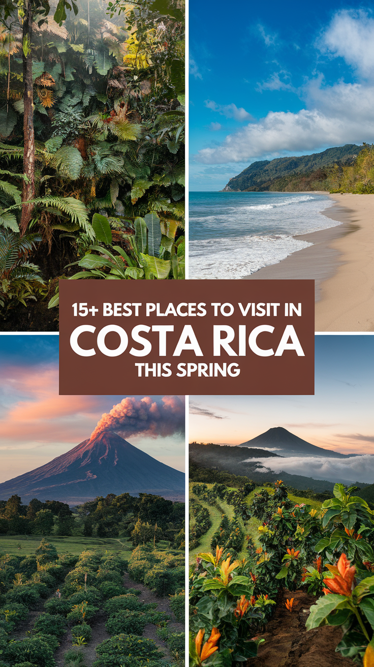 15+ Best Places to Visit in Costa Rica This Spring