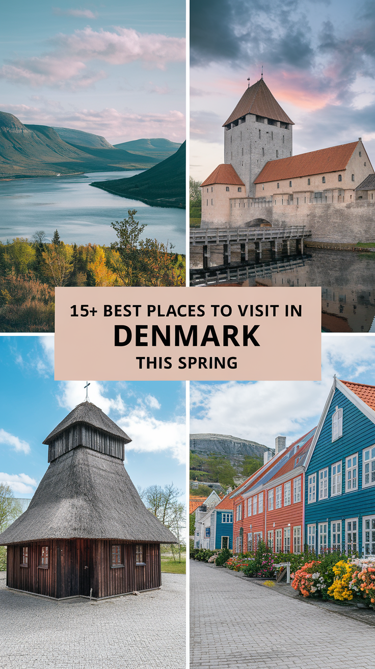15+ Best Places to Visit in Denmark This Spring